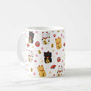 Café Caneca Maneki Neko Fofa Presente para Amante de