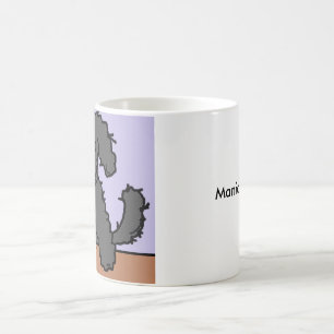 Café Caneca maníaca do filhote de cachorro