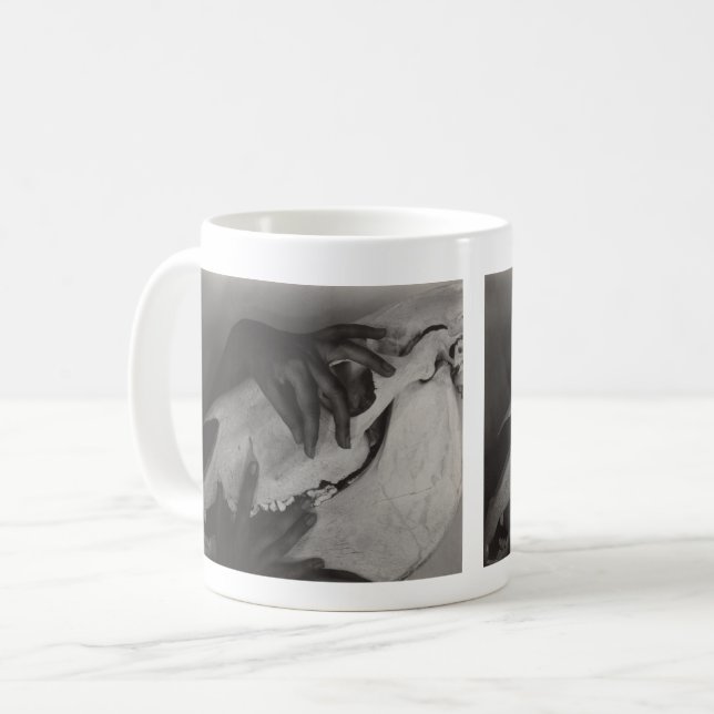 Café Caneca Mão de Georgia O'Keefe (Frente Esquerda)