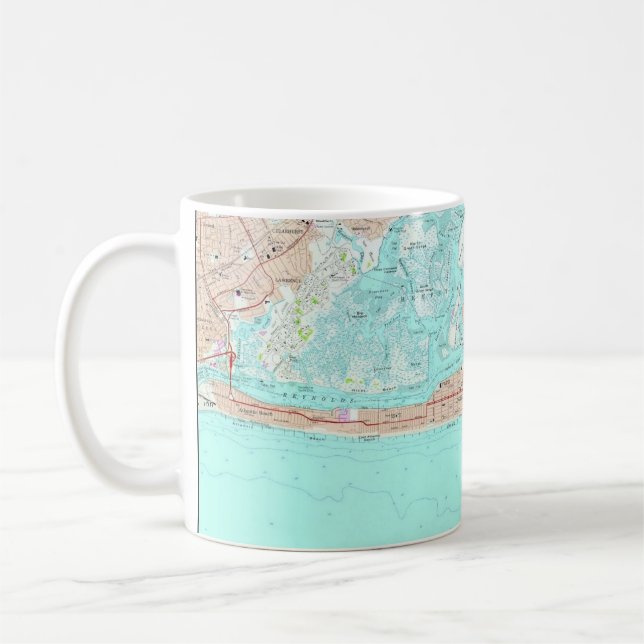 Café Caneca Mapa de Long Beach, NY (Esquerda)