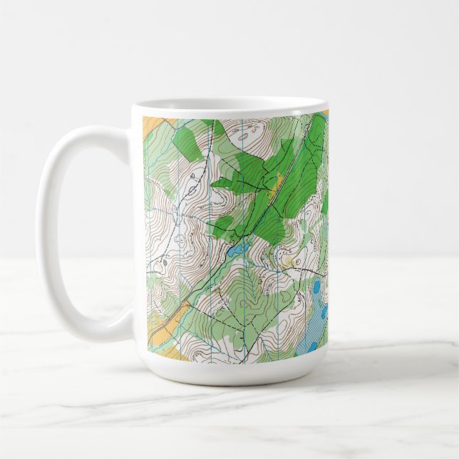 Café Caneca - Mapa de orienteering1 (Esquerda)
