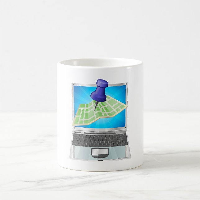 Café Caneca Mapa de Rua Online (Criador carregado)
