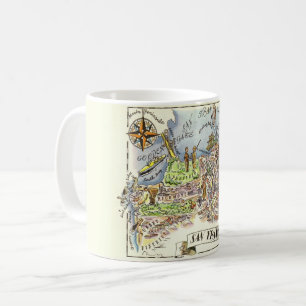 Café Caneca Mapa de São Francisco