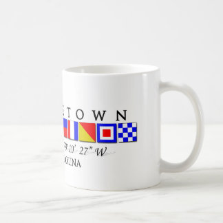 Café Caneca marinha da bandeira de sinal do SC de