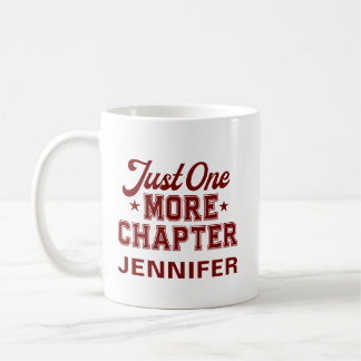 Café Caneca Maroon Just One More Chapter Adoradora de L