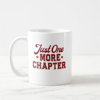 Café Caneca Maroon Just One More Chapter - Amante de Li