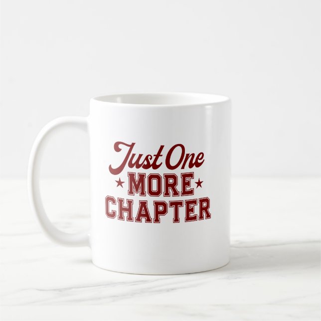 Café Caneca Maroon Just One More Chapter - Amante de Li (Esquerda)