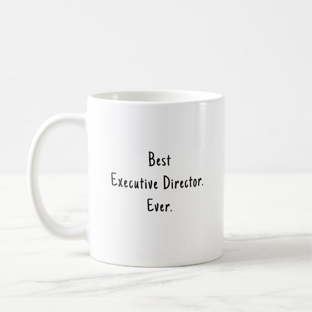Café Caneca Melhor Diretor Executivo de Todos os Tempos (Esquerda)