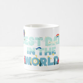 Café Caneca Melhor Pai do Mundo – Tema de Viagem Fofo