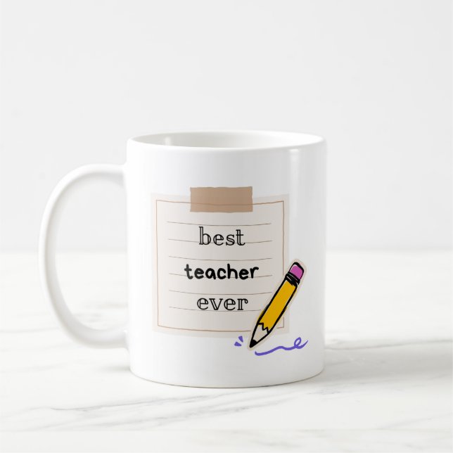 Café Caneca Melhor Professor de Todos os Tempos – Prese (Esquerda)