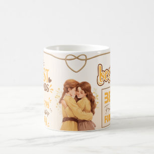Café Caneca Melhores Amigos Para Sempre com Crianças de