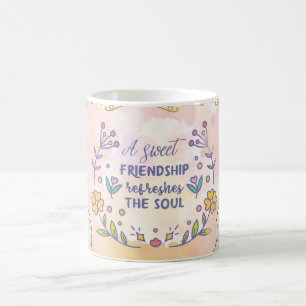 Café Caneca Melhores Amigos Para Sempre com Crianças de