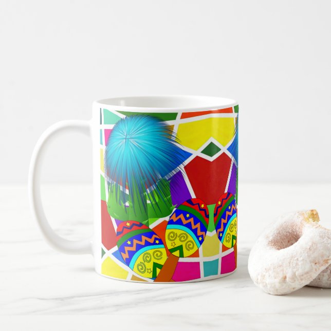 Café Caneca Mexicana de Cacto (Com Donut)