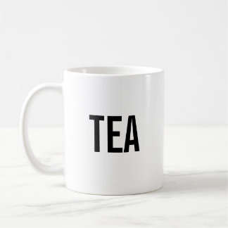Café Caneca minimalista de chá