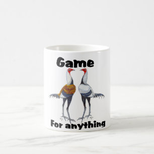 Café Caneca moderna da galinha anã de jogo