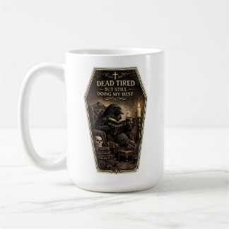 Café Caneca Morto de Cansaço, Mas Ainda Fazendo o Meu M