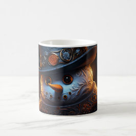 Café Caneca (Mug) Boneco de Neve Estiloso