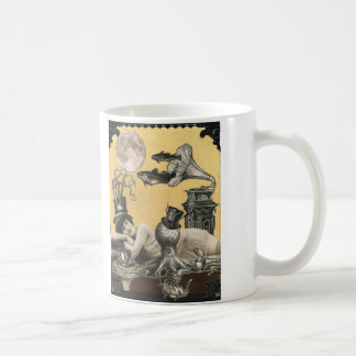 Café Caneca musical do polvo de Steampunk