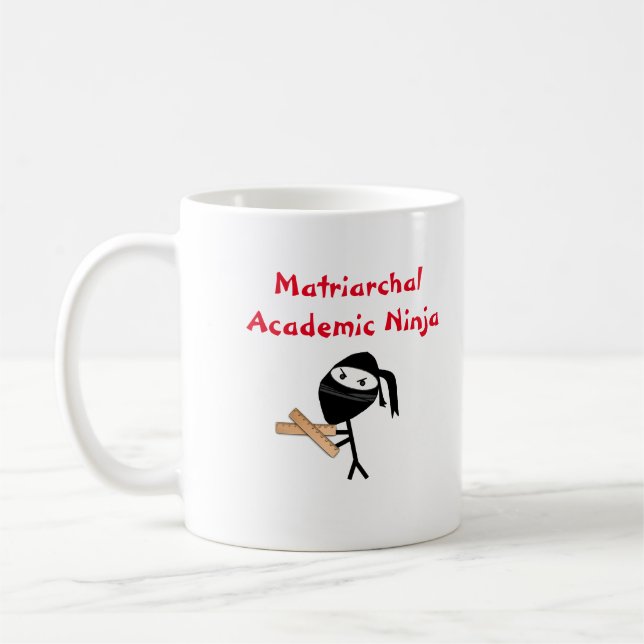 Café Caneca Ninja académico da mamã de Homeschool (Esquerda)