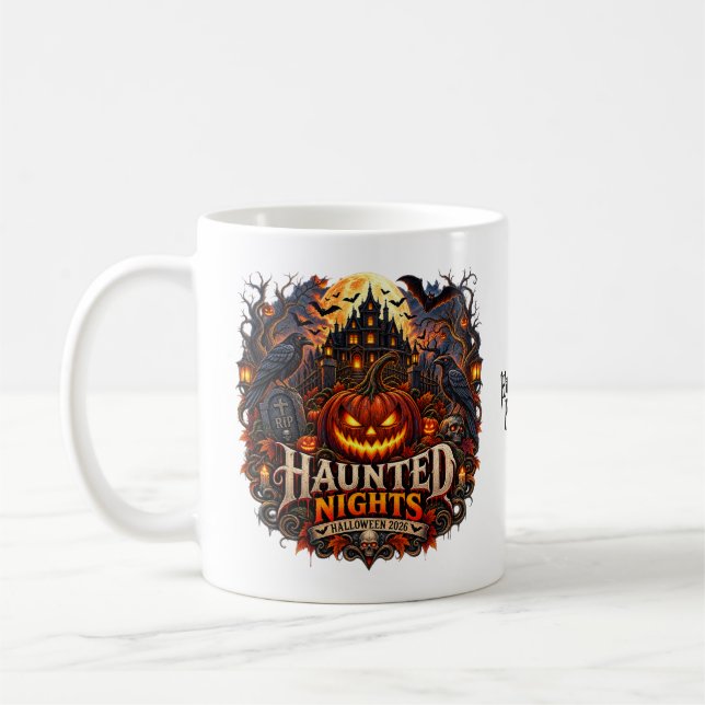 Café Caneca Noites Assombradas de Halloween – Festa da  (Esquerda)