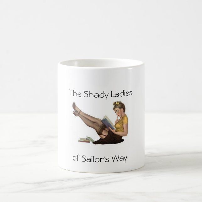 Café Caneca obscuro da senhora clube de leitura (Centro)