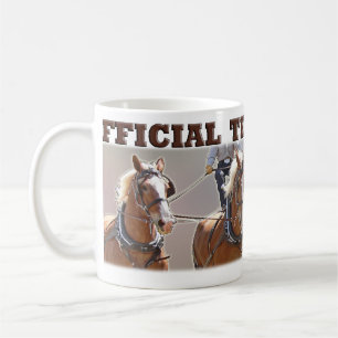 Café Caneca oficial belga do Teamster do cavalo de