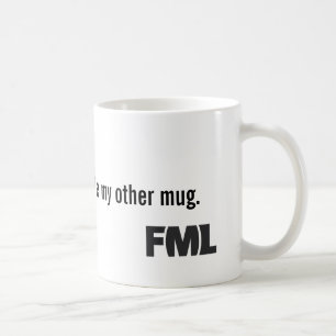 Café Caneca oficial de FML: Roubado