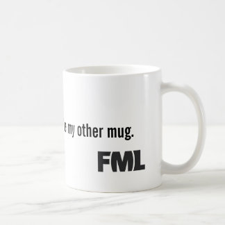 Café Caneca oficial de FML: Roubado