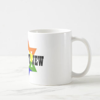 Café Caneca orgulhosa do judeu de LGBT