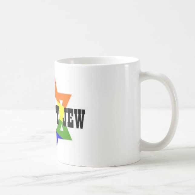 Café Caneca orgulhosa do judeu de LGBT (Direita)