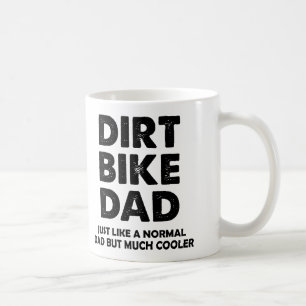 Café Caneca ou Caneca de Viagem Divertida Dirt Bike Dad