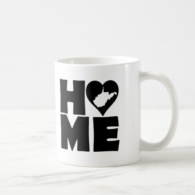 Café Caneca ou Caneca de Viagem do Estado de West Virgi (Direita)