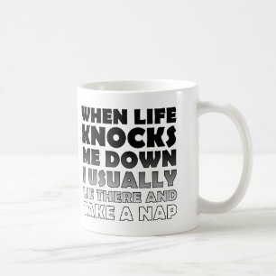 Café Caneca ou Caneca de Viagem Engraçada Derrubado Tir