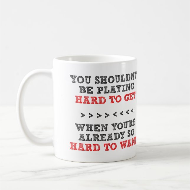 Café Caneca ou Caneca de Viagem Engraçada Difícil de Co (Esquerda)