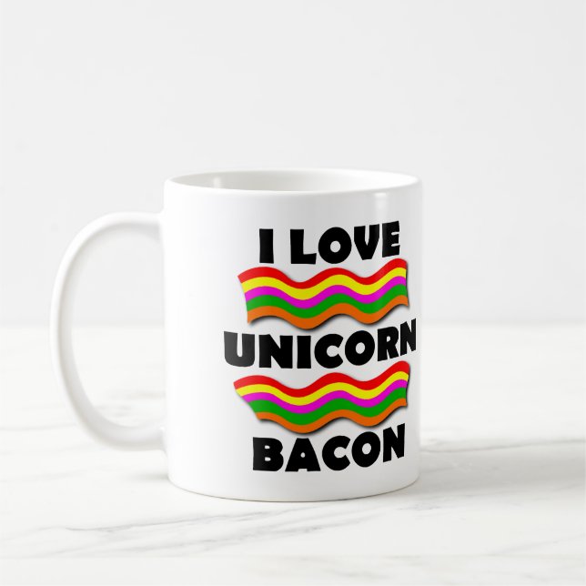 Café Caneca ou caneca de viagem engraçada do bacon do (Esquerda)