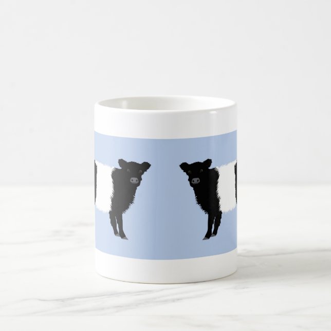Café caneca padrão de bezerro Galloway (Centro)
