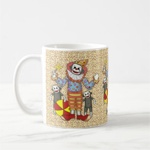 Café Caneca Palhaço Macaco de Meia