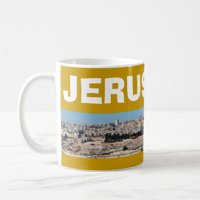 Café Caneca panorâmico de JERUSALEM* (Esquerda)