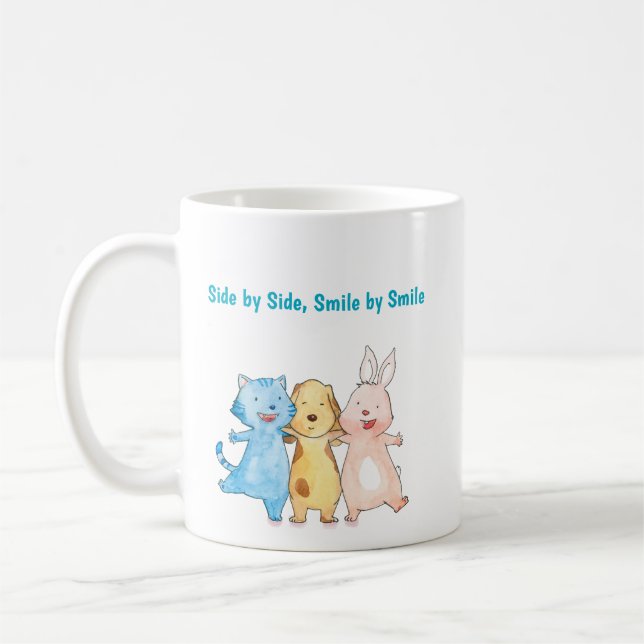 Café Caneca para amigos e amantes de cães (Esquerda)