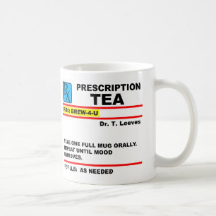 Café Caneca para bebedores de chá com prescrição ou can
