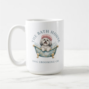 Café Caneca para Cabeleireiro de Cães Lhasa Apso Padr