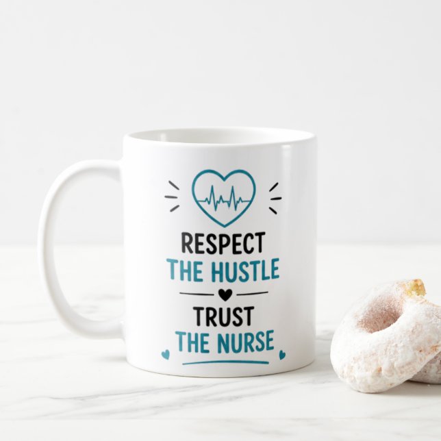 Café Caneca para Enfermeiro de UTI Presente Engraçado p (Com Donut)
