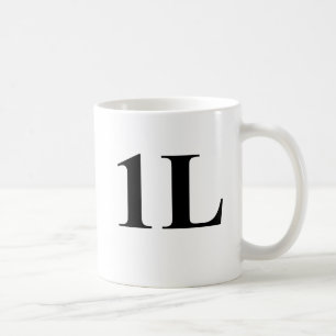 Café Caneca para estudante de direito do primeiro ano -