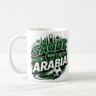 Café Caneca para Fã de Futebol da Arábia Saudita Supo