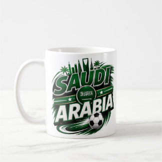 Café Caneca para Fã de Futebol da Arábia Saudita | Supo