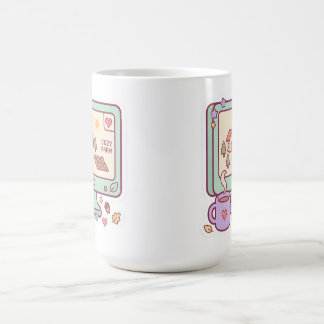 Café Caneca para Gamer de PC Pastel Kawaii Cozy Farm