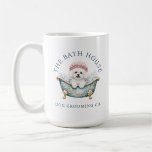Café Caneca para Tosador de Cachorro Poodle Miniatura