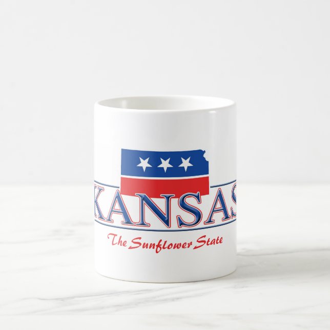 Café Caneca patriótica de Kansas (Centro)