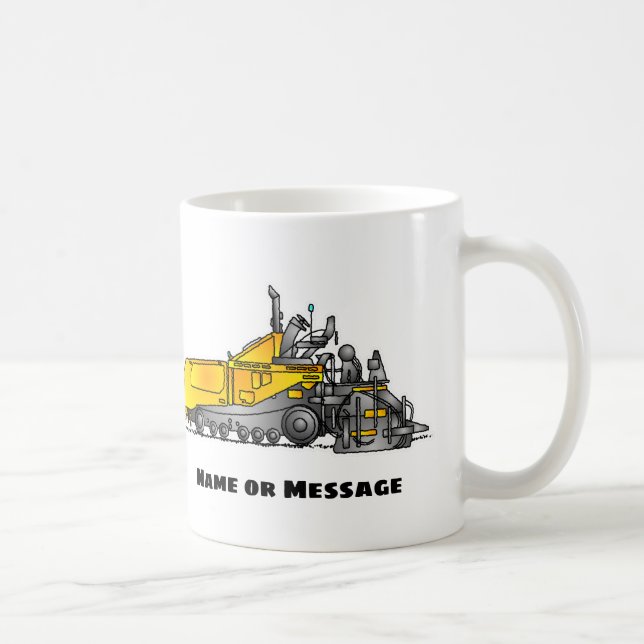 Café Caneca Pavimentadora de Asfalto, Caneca de Constru (Direita)