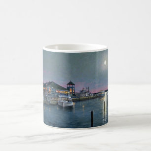Café Caneca pelo luar de Paul McGehee "Alexandria"